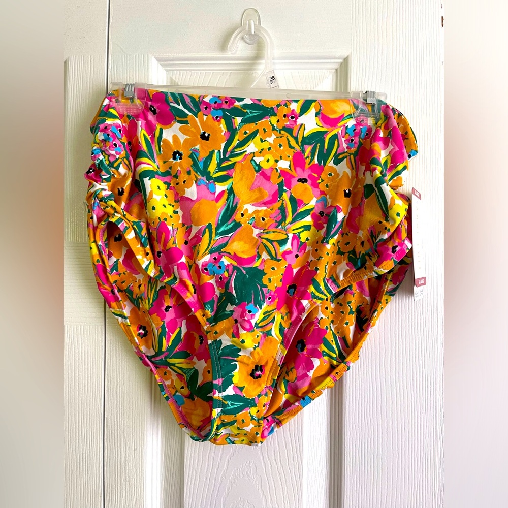 Floral Bathing suit bottoms